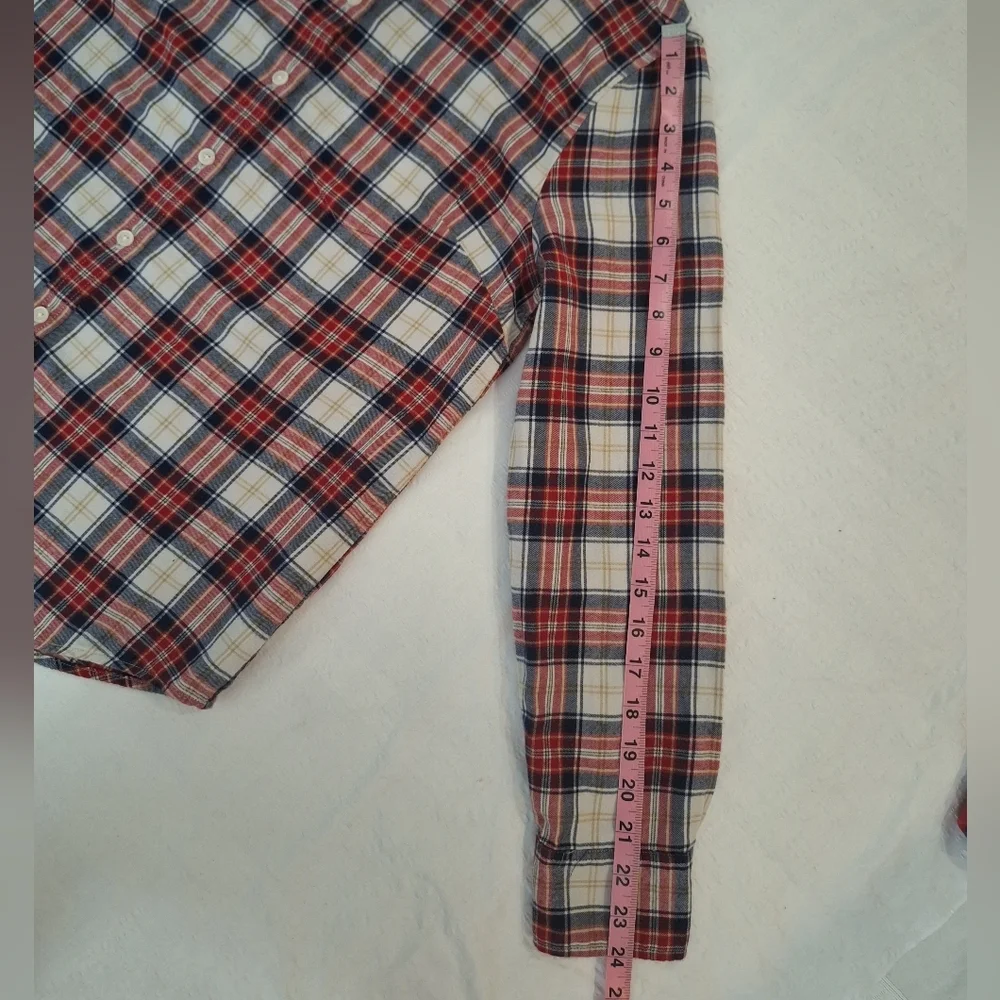 J.CREW BUNDLES  Navy and Red Plaid Button Down Shirts